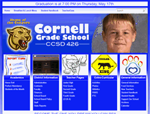 Tablet Screenshot of cornellgradeschool.org